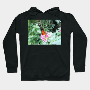 Perching Monarch Butterfly Hoodie